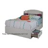9031093 White Full Bookcase Headboard (54 Inch) - Country Poetry