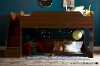 9055087 Cherry Twin Loft Bed with Stairs (39 Inch) - Mobby -5