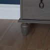 9038034 Gray Maple 4-Drawer Chest - Moonlight -4