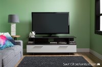 9058677 Gray Oak TV Stand with Drawers up to 60 Inches - Reflekt -3