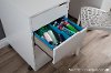 8999952 Blue Canvas Drawer Organizers (5 Pack) - Storit-2