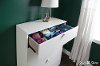 8999952 Blue Canvas Drawer Organizers (5 Pack) - Storit-4
