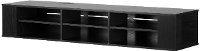 4147677 Black Oak Wall-Mounted Media Console (66 Inch) - City Life -3