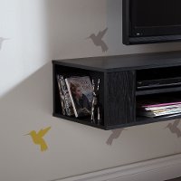4419677 Chocolate Wall-Mounted Media Console (66 Inch) - City Life