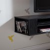 4419677 Chocolate Wall-Mounted Media Console (66 Inch) - City Life