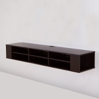 4419677 Chocolate Wall-Mounted Media Console (66 Inch) - City Life -3