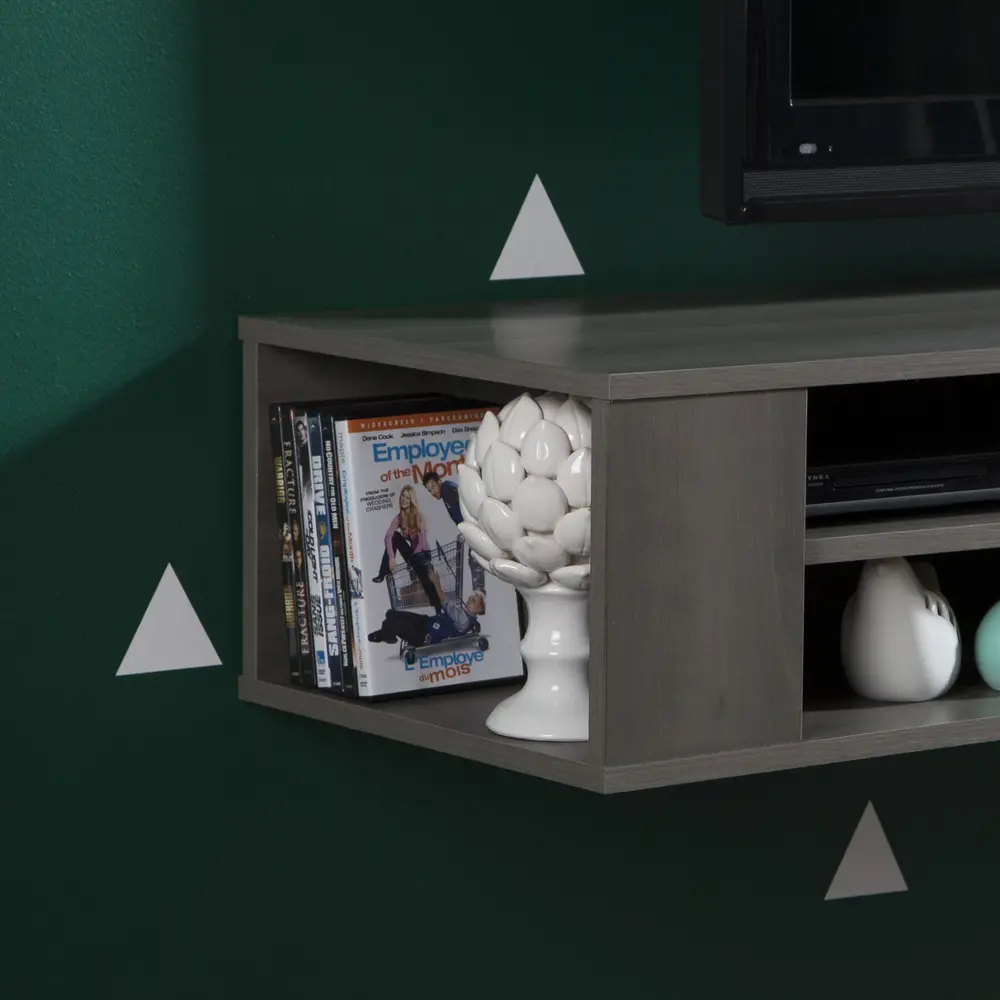 9042677 City Life Gray Maple Wall-Mounted Media Console (66 Inch)-3