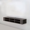 9042677 Gray Maple Wall-Mounted Media Console (66 Inch) - City Life -5