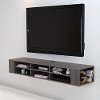 9042677 Gray Maple Wall-Mounted Media Console (66 Inch) - City Life -6
