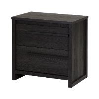 9025060 Gray Oak 2-Drawer Nightstand - Tao