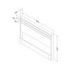 9025261 Gray Oak Queen Headboard (60 Inch) - Tao -4