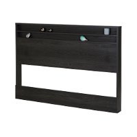 9025261 Gray Oak Queen Headboard (60 Inch) - Tao -2