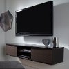 9028676 Chocolate/Zebrano Media Console (56 Inch) - Agora