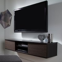 9028676 Chocolate/Zebrano Media Console (56 Inch) - Agora