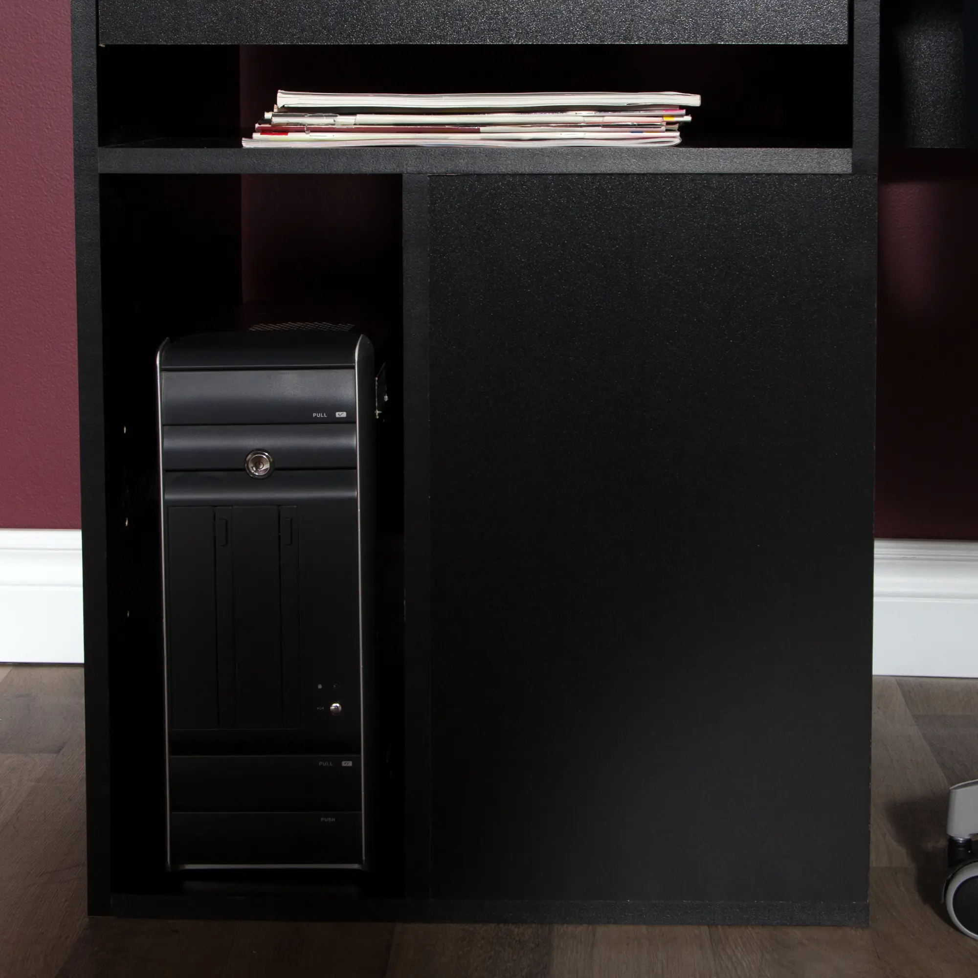 9044070 Annexe Black Home Office Computer Desk-3
