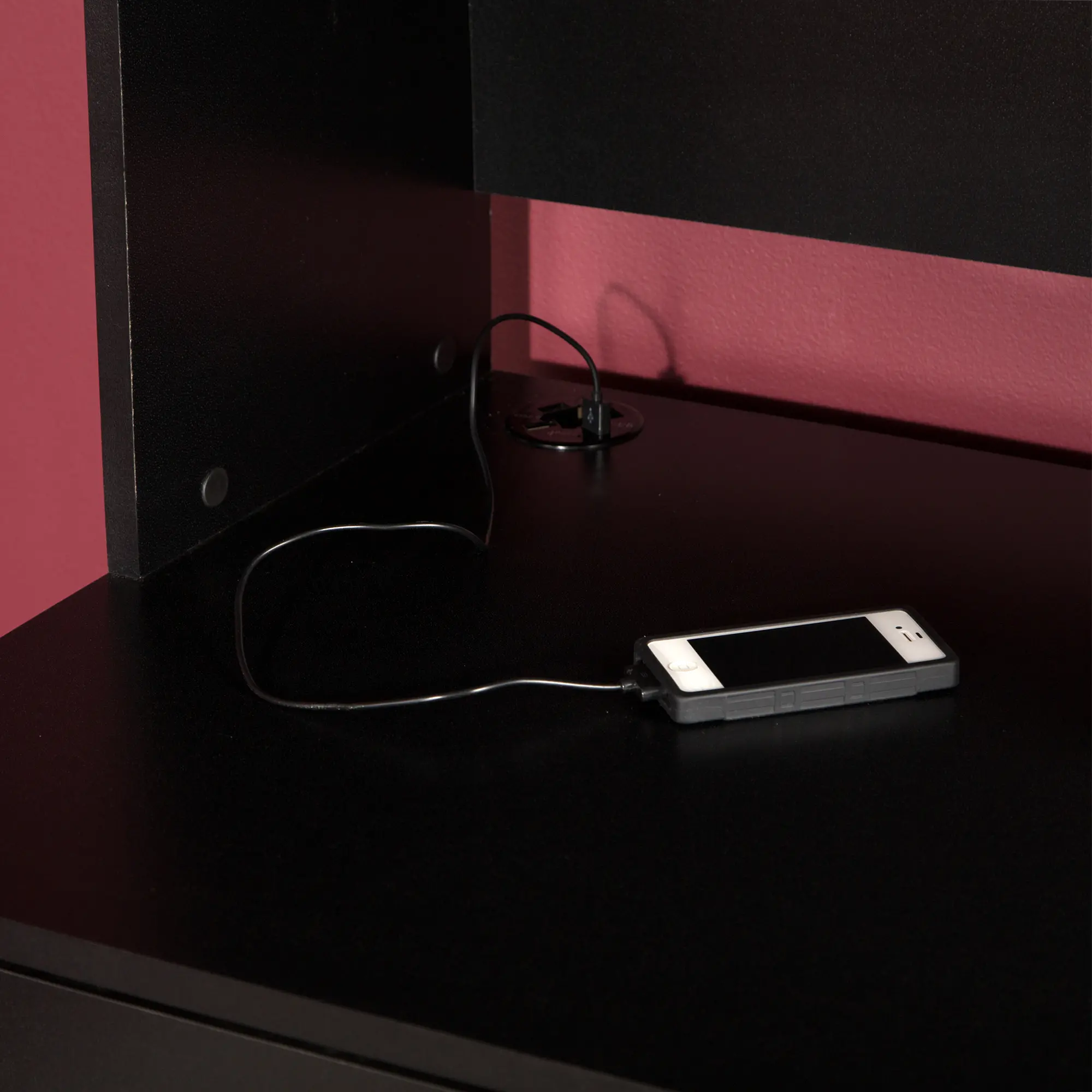 9044070 Annexe Black Home Office Computer Desk-5