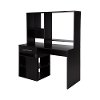 9044070 Black Home Office Computer Desk - Annexe -2