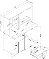 9044070 Black Home Office Computer Desk - Annexe -6