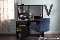 9060070 Gray Oak Home Office Computer Desk - Annexe -3