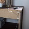 9045630 Black Oak Console Table with 2 Drawers - Flexible -7