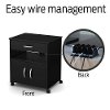 10013 Black Microwave Cart - Fiesta -5