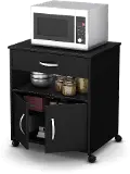 10013 Black Microwave Cart - Fiesta