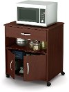 10015 Cherry Microwave Cart - Fiesta