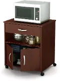 10015 Cherry Microwave Cart - Fiesta
