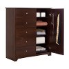 3156045 Cherry Door Chest with 5-Drawers - Vito -3