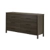 9036010 Gray Maple 6-Drawer Double Dresser - Gravity -3
