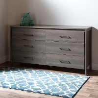 9036010 Gray Maple 6-Drawer Double Dresser - Gravity -2