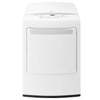 DLG1502W LG Gas Dryer with SmartDiagnosis - 7.3 cu. ft. White
