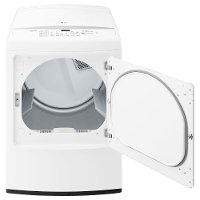 DLG1502W LG Gas Dryer with SmartDiagnosis - 7.3 cu. ft. White-2