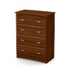 3576034 Cherry 4-Drawer Chest - Imagine