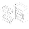 3576034 Cherry 4-Drawer Chest - Imagine -2