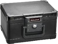1101 Black Fireproof (30 min) Molded Chest Safe