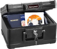 1101 Honeywell 1101 Fireproof Molded Chest Personal Safe-2