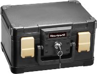 1102 Honeywell 1102 Water & Fire Proof Small Personal Safe