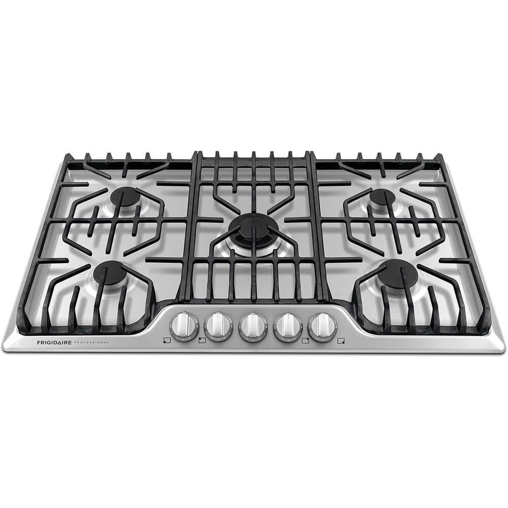 FPGC3677RS Frigidaire Professional 36 Inch 5 Burner Gas Cooktop - Stainless Steel-2