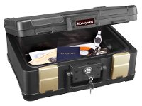 1103 Honeywell 1103 Water & Fire Proof Small Personal Safe-2