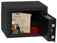 5005 Honeywell 5005 Small Digital Lock Security Safe - Black-4