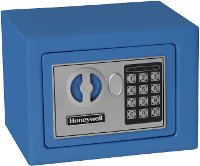 5005B Honeywell 5005 Small Digital Lock Security Safe - Blue