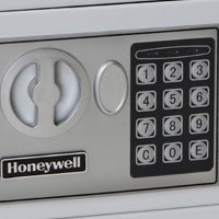 5005W Honeywell 5005 Small Digital Lock Security Safe - White-3