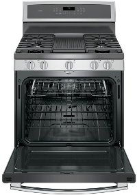 P2B940SEJSS GE Profile Dual Fuel Range - 5.6 cu. ft. Stainless Steel-4