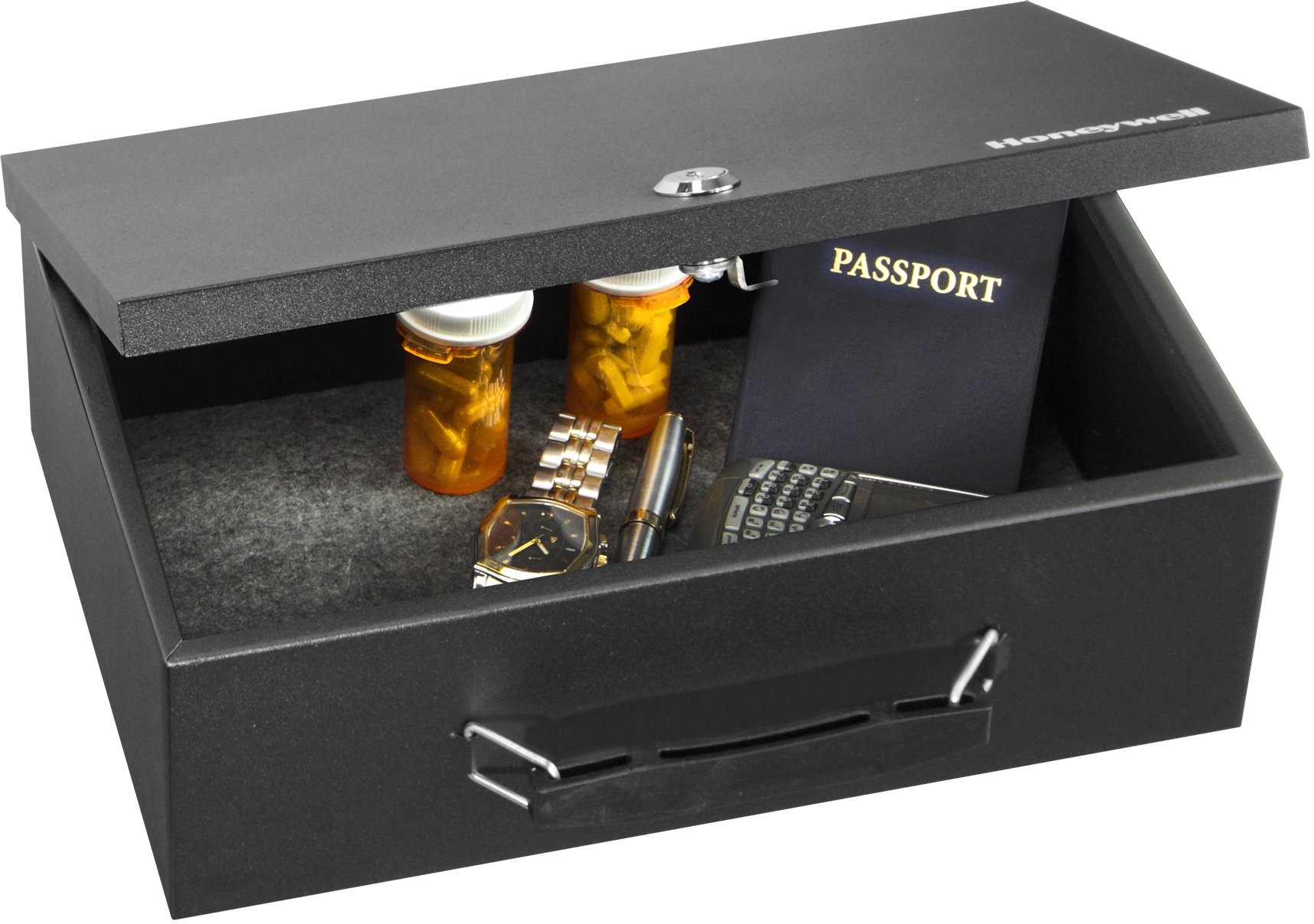 6104 Honeywell 6104 Fire Resistant Security Lock Box-2