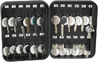 6105 Honeywell 6105 Small Steel 24 Key Security Box-3