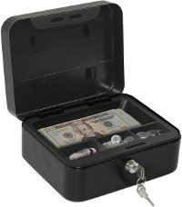 6111 Honeywell 6111 Convertible Steel Key and Cash Box