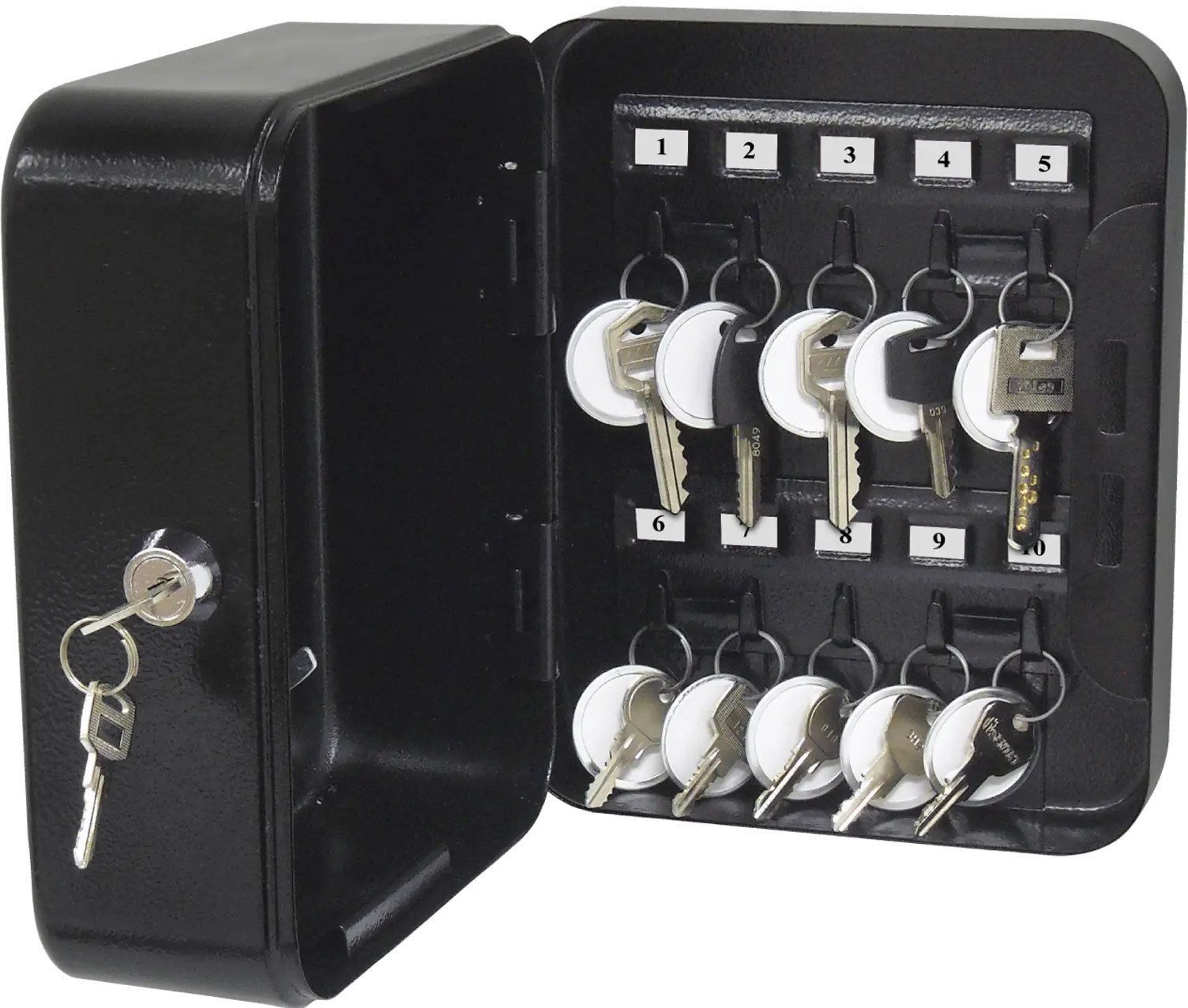 6111 Honeywell 6111 Convertible Steel Key and Cash Box-2