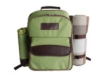 54331 Olive Green Picnic Backpack with Cooler