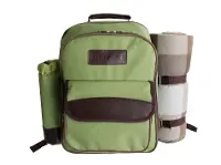 54331 Olive Green Picnic Backpack with Cooler